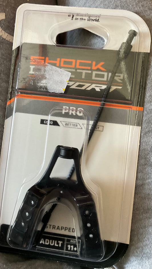 Shock Doctor Pro MouthGuard Adult - Smoke Gray: EVA
Convertible for Sports
