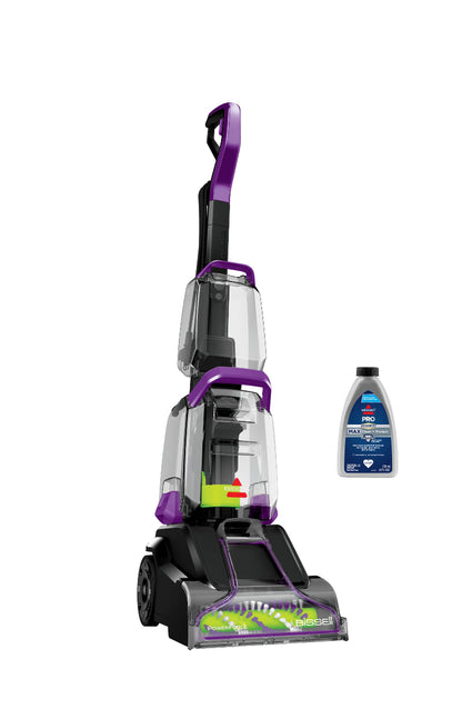BISSELL PowerForce PowerBrush Upright Deep Cleaner, for Carpet, Compact and Lightweight, Advanced Pro Max Clean + Protect Formula Included