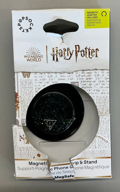 Popsockets Harry Potter magnetic cell phone grip with MagSafe adapter ring - There’s Only Power - OPEN BOX