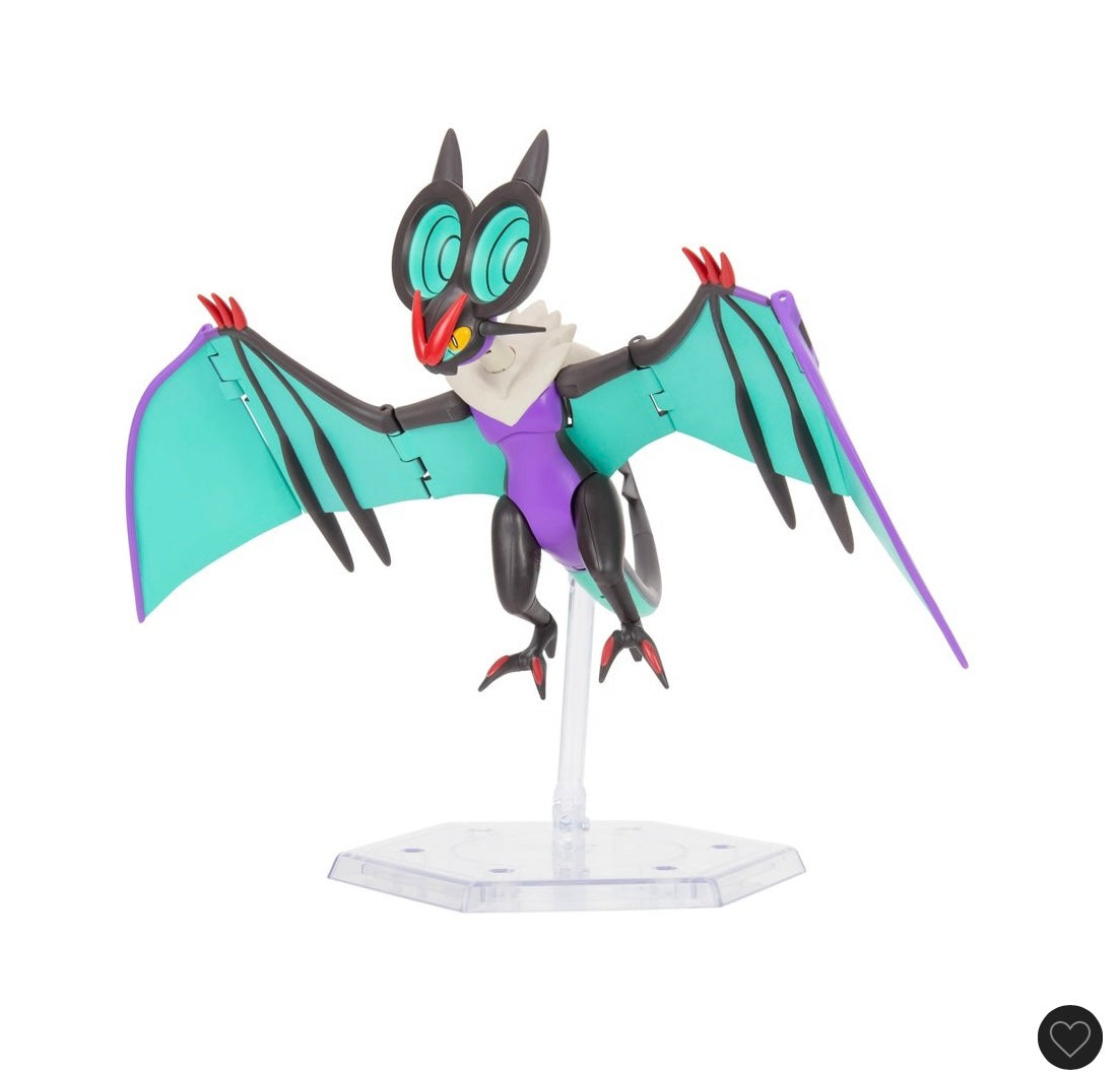 THRIFTY 70 - Pokémon Noivern 6” super-articulated action figure - AS IS - OPEN/DAMAGED BOX - BROKEN TAIL - FINAL SALE - NO RETURNS
