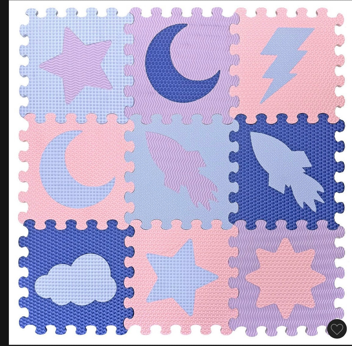 Fun play puzzle play mat