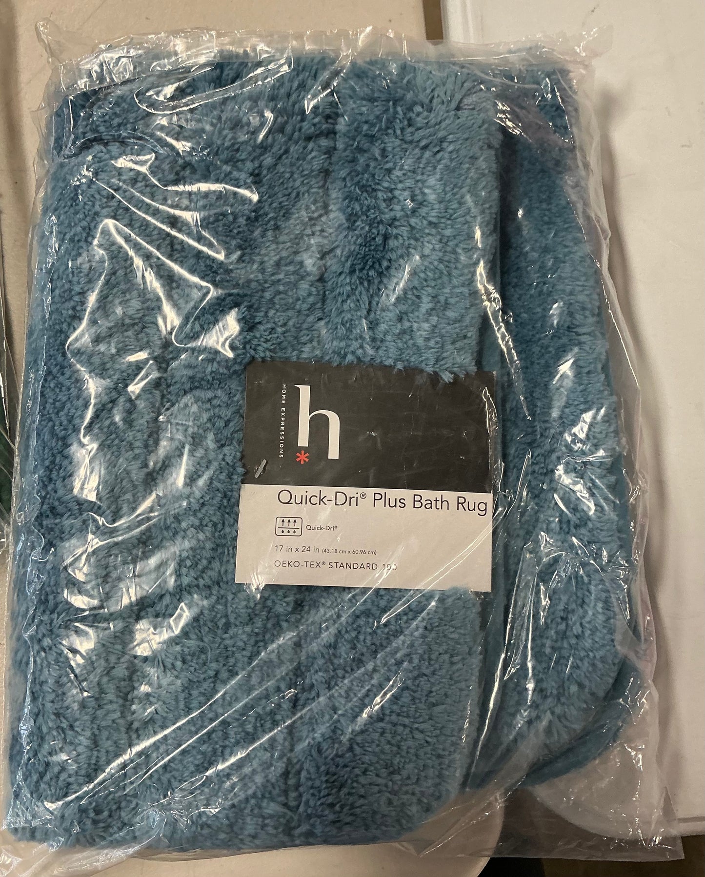 Home Expressions Quick Dri Plus Bath Rug 17 in x 24 in
