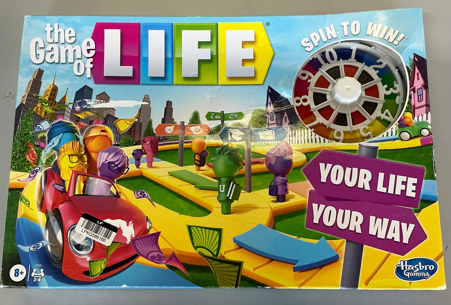 The game of life - DAMAGED BOX - PRODUCT IS NEW
