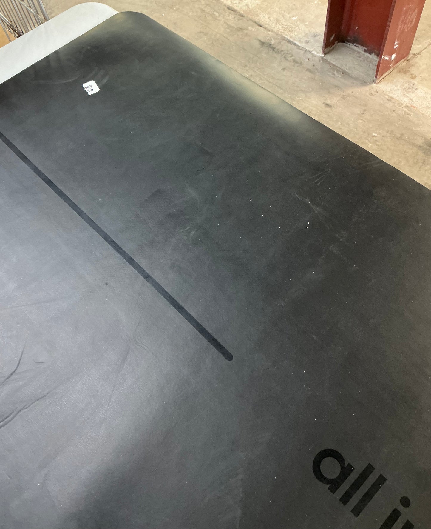 THRIFTY 70 - Yoga mat rubber gray (5mm) - AS IS - USED - FINAL SALE - NO RETURNS