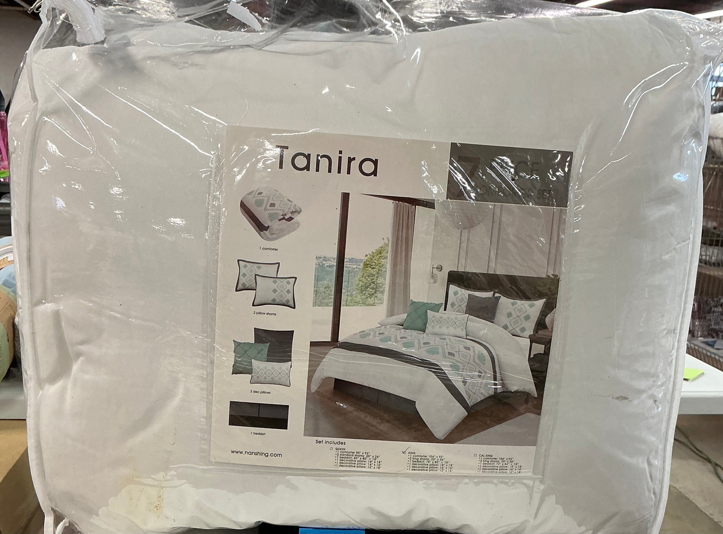 Stratford Park Kristal 7-pc. Midweight Comforter Set king
