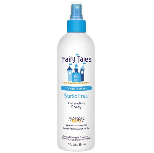 Fairy Tales Tangle Tamer Static Free Detangling Spray - Detangler Spray for Kids 12oz