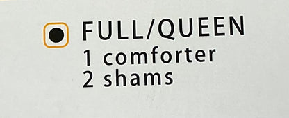 Intelligent Design 3 Pieces Comforter Set Full/Queen-Silver