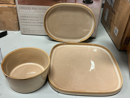 Stone + Lain Cairo 12-pc. Stoneware Dinnerware Set