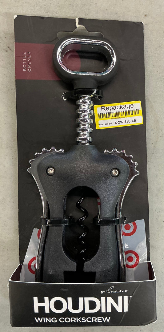 Houdini by Rabbit Winged Corkscrew in black