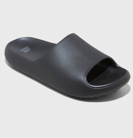 Black Wild Fable Robbie slide sandals