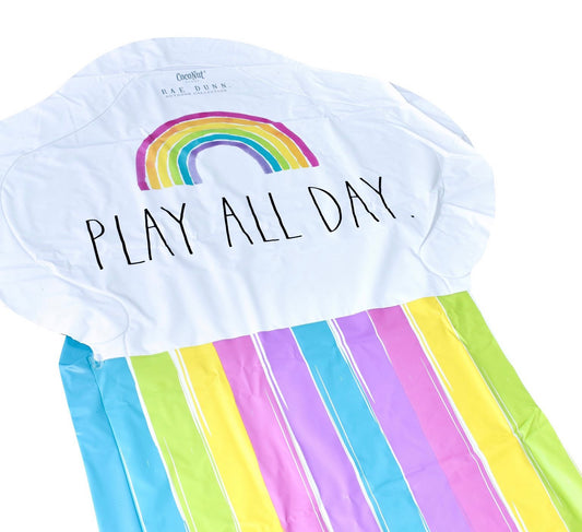 Float 16ft Rainbow Slide and Ride Splash Pad by Rae Dunn