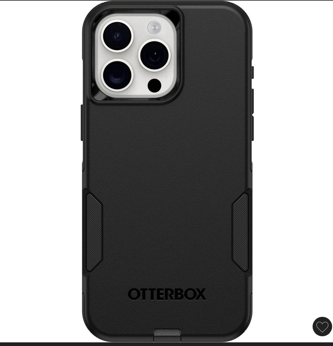 OtterBox iPhone 15 Pro Max commuter series case - black