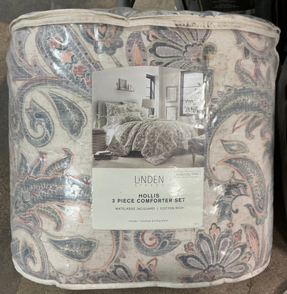 Linden Street Hollis 3-pc. Paisley Comforter Set King/Cal king