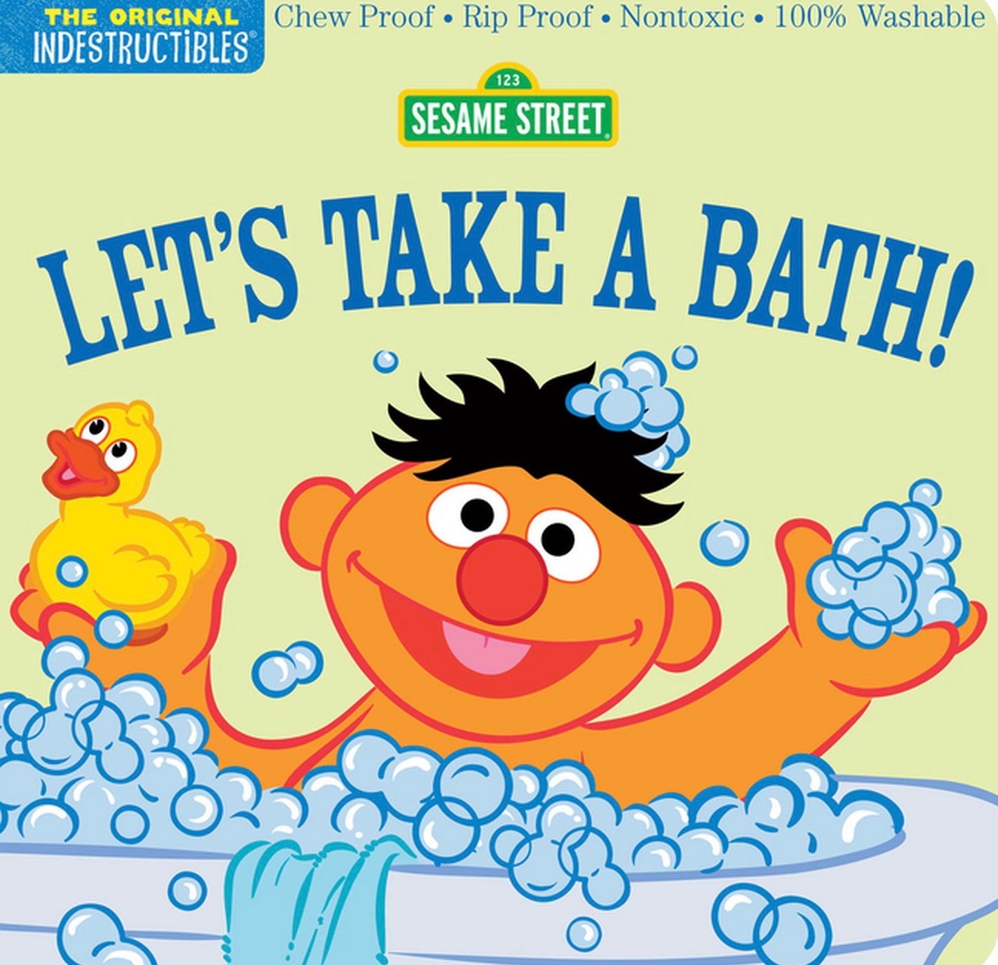Sesame Street: Let's Take a Bath! book