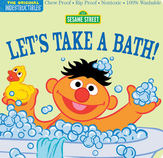 Sesame Street: Let's Take a Bath! book