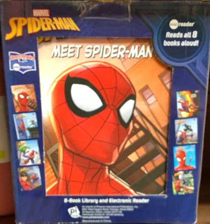 Pi Kids Marvel Spider-Man Electronic Me Reader and 8-Book
Library Boxed Set