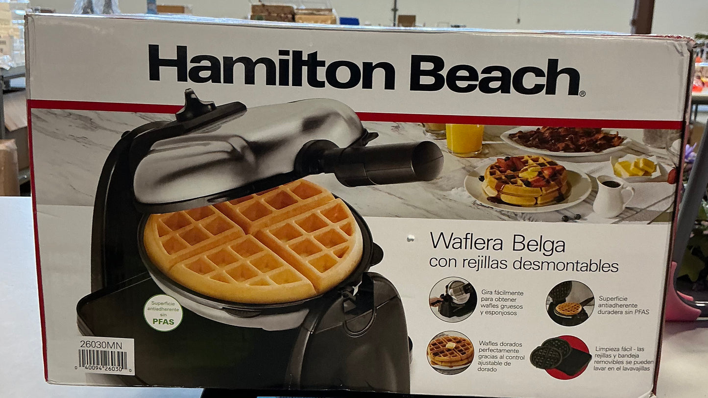 Hamilton Beach® Belgian-Style Flip Waffle Maker
