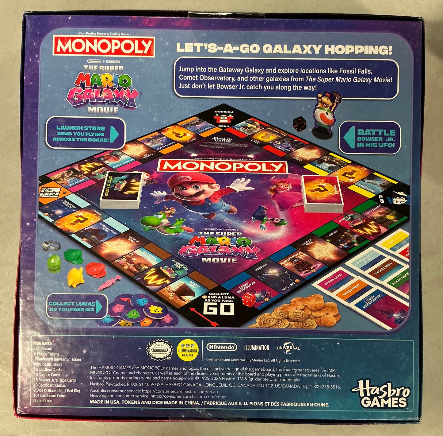 Monopoly The Super Mario Galaxy Movie