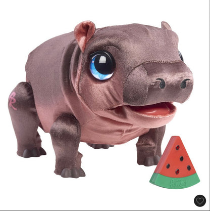 FurReal Sally the silly hippo 9” interactive plush kids toys - DAMAGED PACKAGE - PRODUCT IS NEW