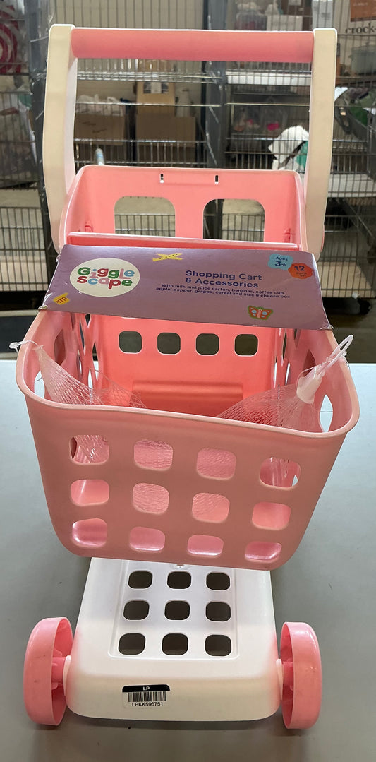 Gigglescape shopping cart - AS IS - DOES NOT INCLUDE ACCESSORIES - SOME MINOR COSMETIC FLAWS