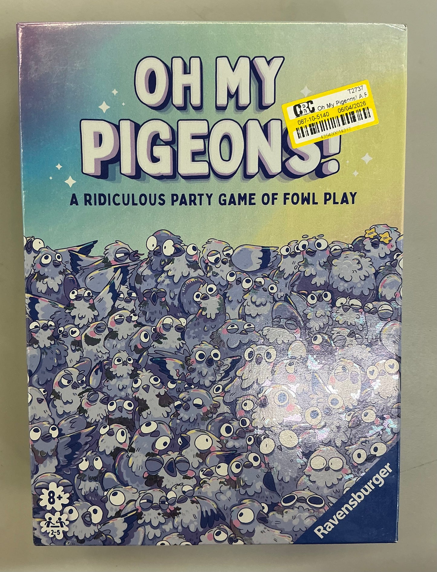 Oh my pigeons! A ridiculous party game of fowl play! Board games - OPEN BOX - PRODUCT IS NEW