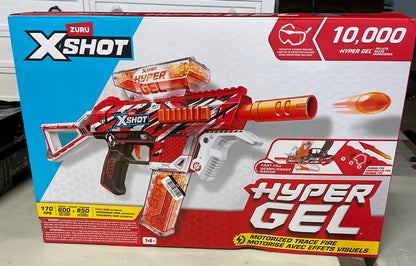 ZURU Xshot hyper gel medium toy gel blaster - OPEN/DAMAGED BOX - PRODUCT IS NEW - PICK UP ONLY