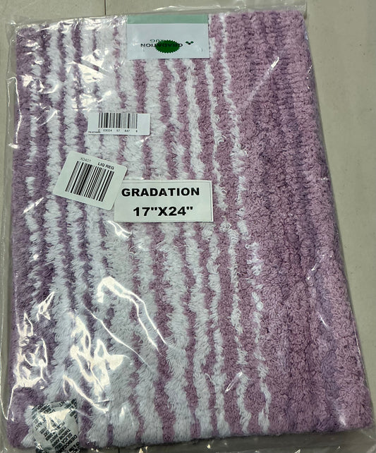 Gradation Quick Dry 17”x24” Bath Rug