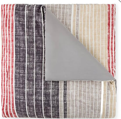 Home Expressions Mercer Stripes Complete Bedding Set With Sheets king 8-piece
