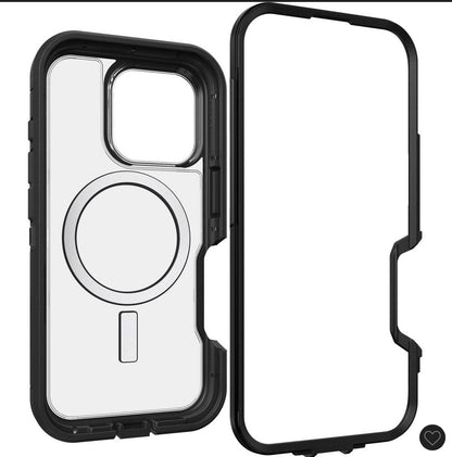 Otterbox iPhone 16 Pro defender series Pro XT case for MagSafe - dark side: plastic - OPEN BOX