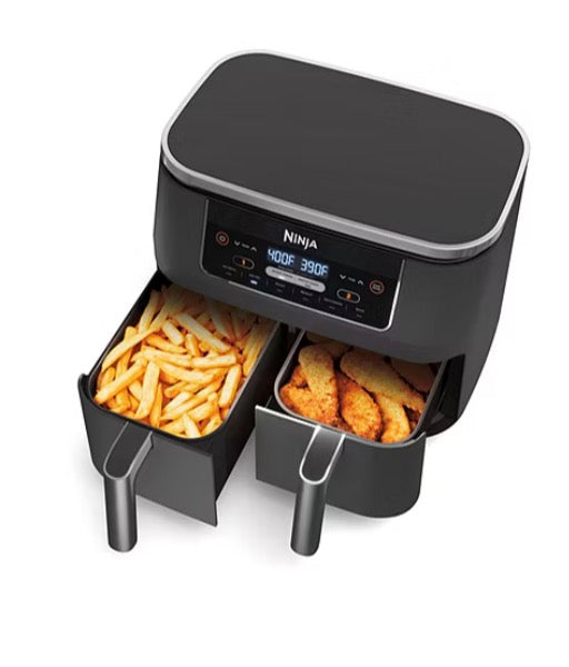 Ninja Foodi 6-in-1 8 Quart 2-Basket Air Fryer with DualZone Technology