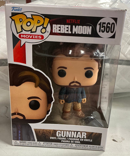 Rebel Moon Gunnar Funko Pop - MINOR PACKAGE FLAWS - PRODUCT IS NEW