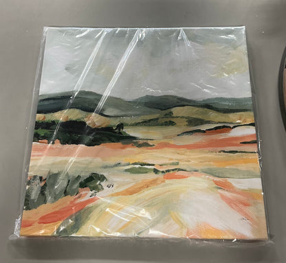 Lumaprints Vermillion Landscape I Canvas Giclee Canvas Art, Measurements: 1.25 Depth/Inches, 20 Height/Inches, 20 Width/Inches