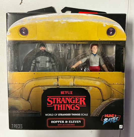 Stranger Things world of core party packs - Hopper & Eleven 1 with Accys (S5)