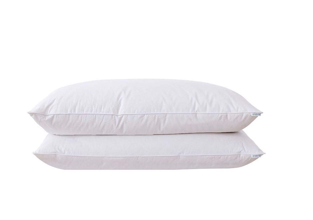 St. James Home Better Feather Pillow 2 Pack Jumbo 20”x28”- White