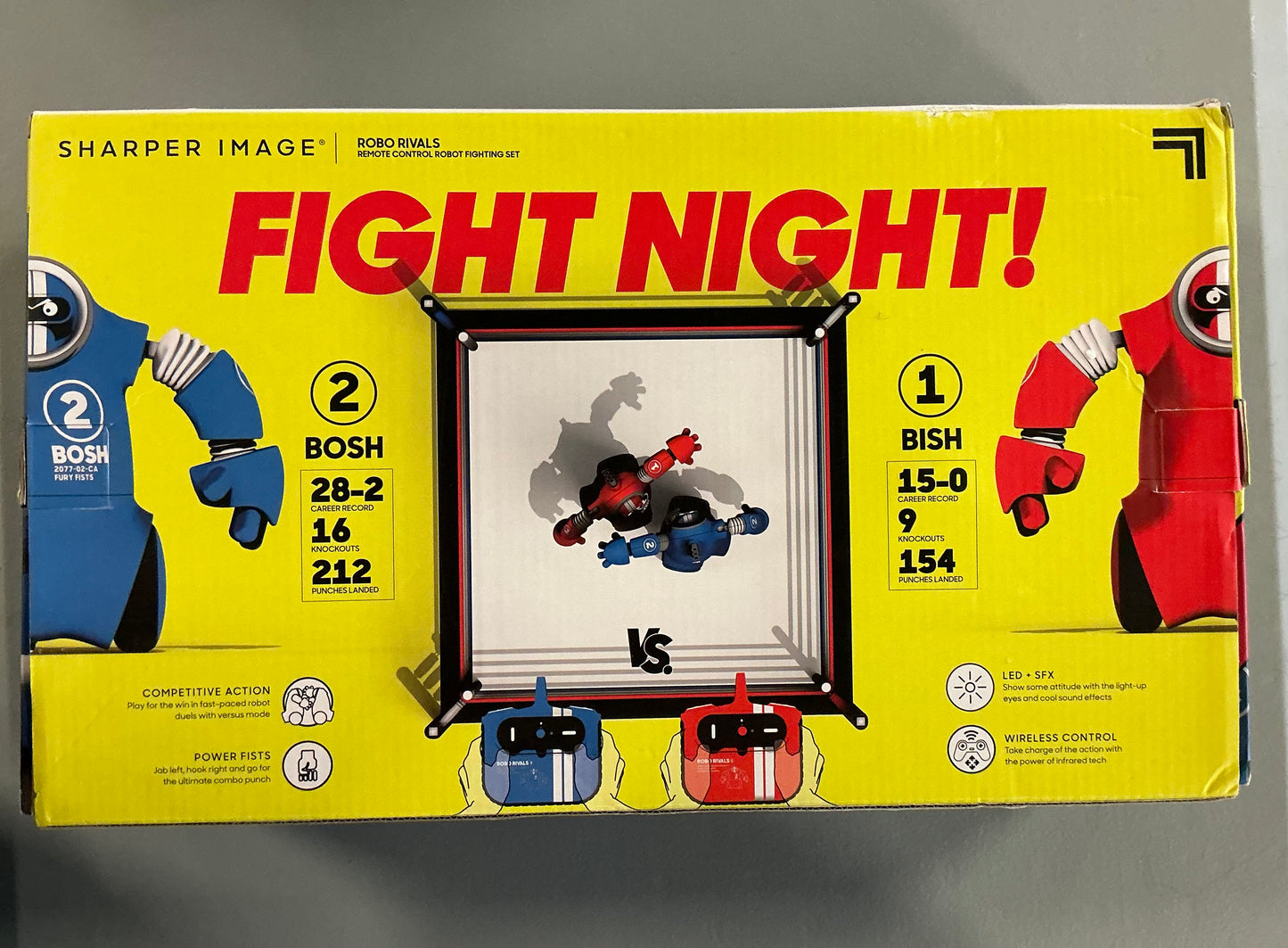 Sharper Image Robo Rage Remote Control Two-Player Robot Fighting Set