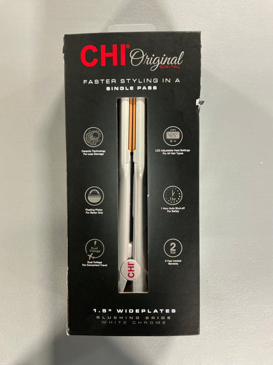 CHI "Original Digital ""I Do"" Blushing Bride" Fast Heating 1 1/2" Flat Iron - Open Box