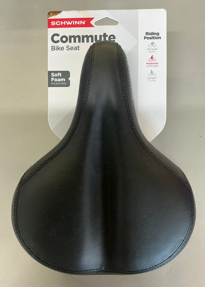 Schwinn commute bike seat - black