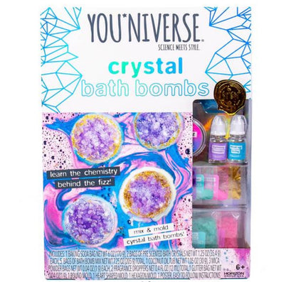 YOUniverse Crystal Bath Bombs
