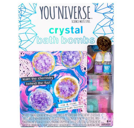 YOUniverse Crystal Bath Bombs