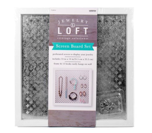 Jewelry Loft storage solutions screen board set