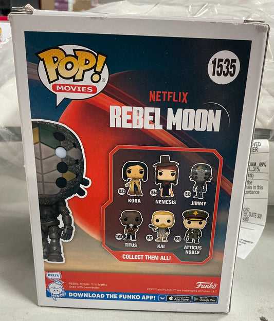 Rebel Moon Jimmy Funko Pop - MINOR PACKAGE FLAWS - PRODUCT IS NEW