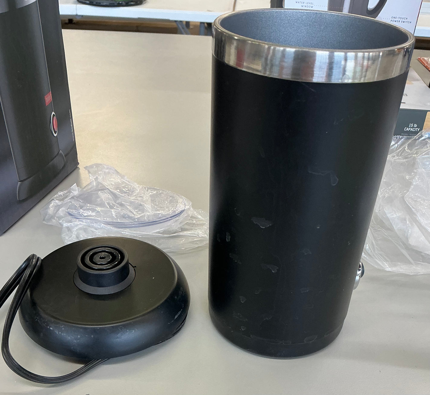 THRIFTY 70 - Bodum bistro electric milk frother - USED - FINAL SALE - NO RETURNS - AS IS