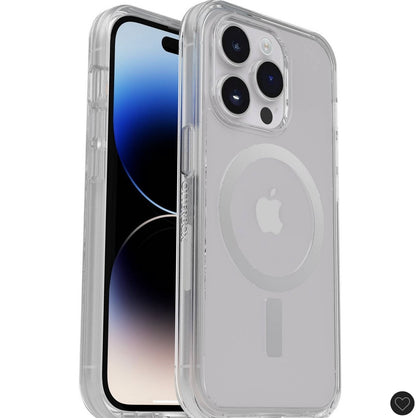 OtterBox iPhone 14 Pro symmetry clear plus case with MagSafe