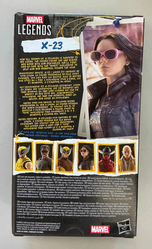 Marvel legends series X-23