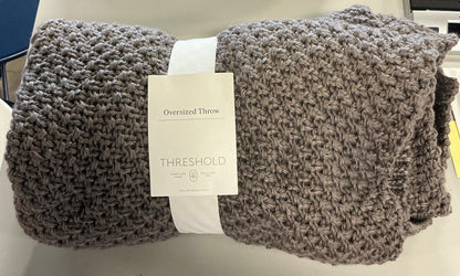 Oversized throw blanket - 50x70”