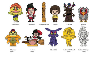 Sid & Marty Kroffts H.R. Pufnstuf Figural bag clip - blind bag