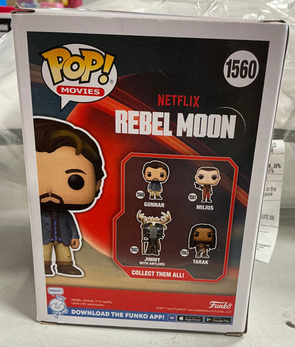 Rebel Moon Gunnar Funko Pop - MINOR PACKAGE FLAWS - PRODUCT IS NEW