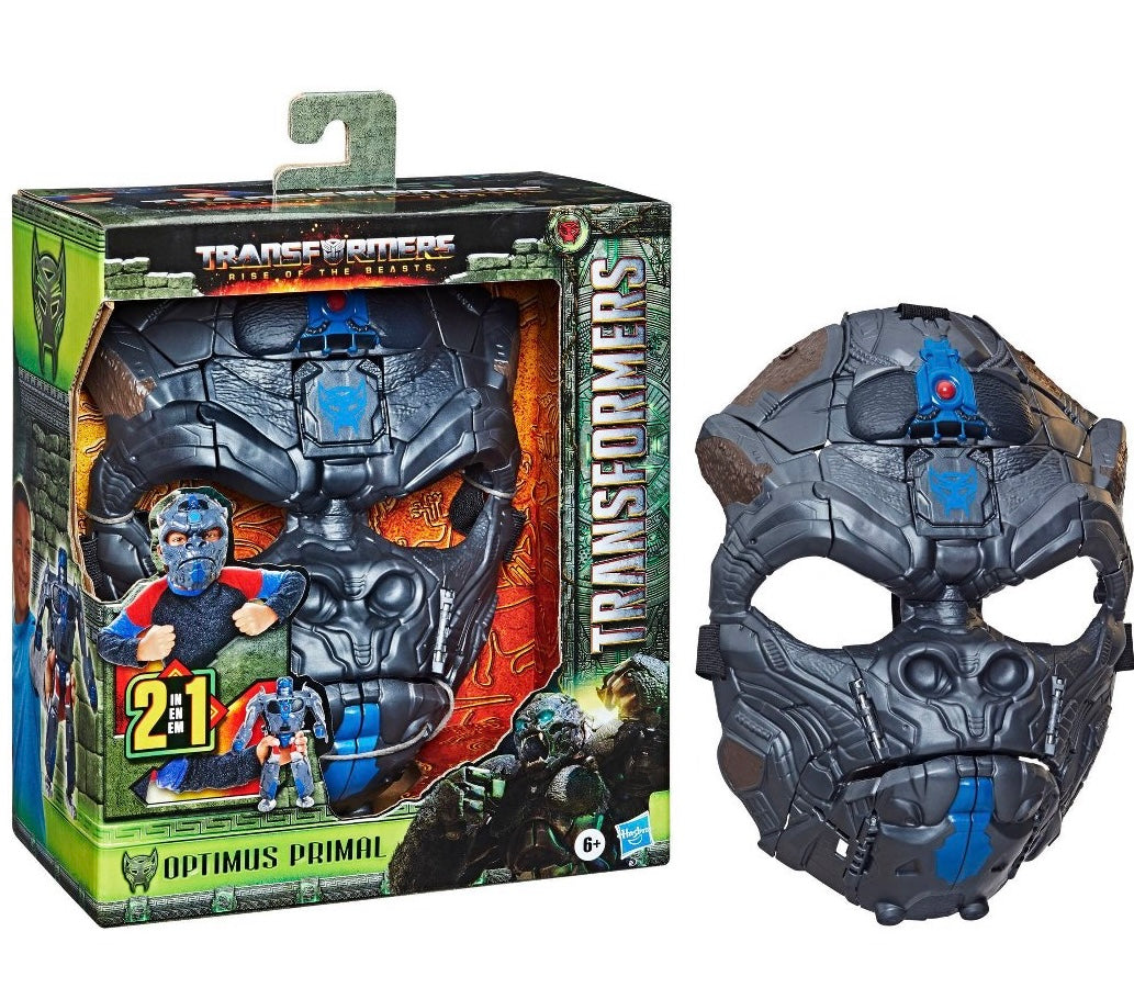 Transformers Rise of the Beasts 2-in-1 Optimus Primal Role
Play Mask