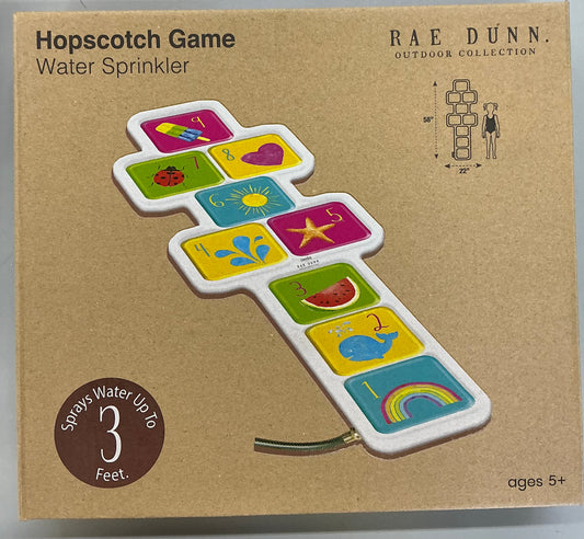 Rae Dunn Hopscotch Game Water Sprinkler by Coconut Float 58”