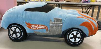 Hot wheels classic jumbo car weighted plush kids’ throw pillow blue - SOME MINOR COSMETIC FLAWS - OUT OF PACKAGE